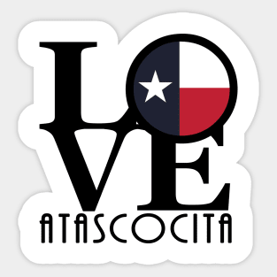 LOVE Atascocita Sticker